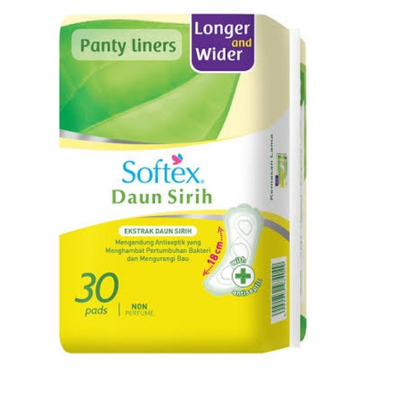 Panty Liners Daun Sirih 18cm Isi 30 Pads