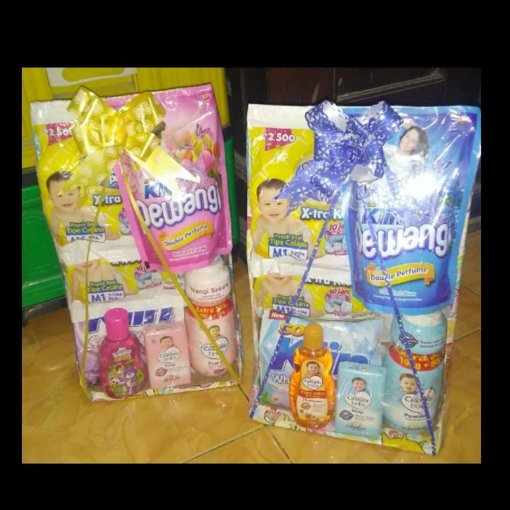 Parcel Bayi Keranjang Kardus