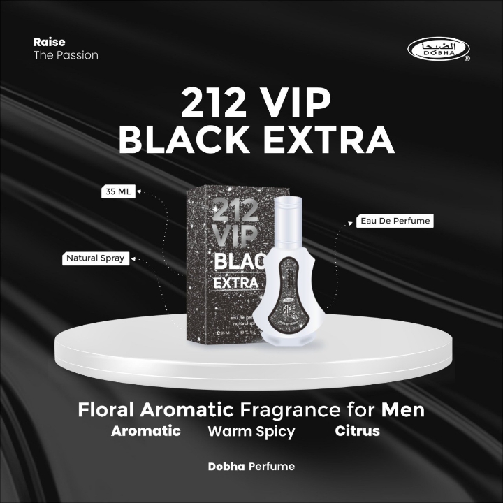 Parfum Dobha 35 Ml Aroma VIP Black Extra