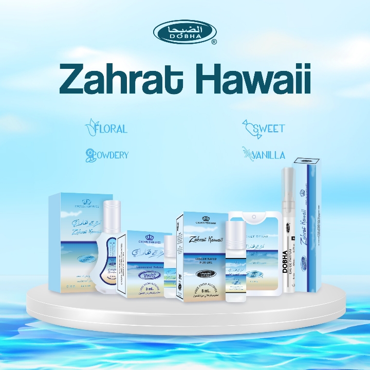 Parfum Dobha 35 Ml Aroma Zahrat Hawai