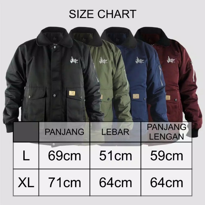 Parka Jacket V20 HITAM Original By Motz 2