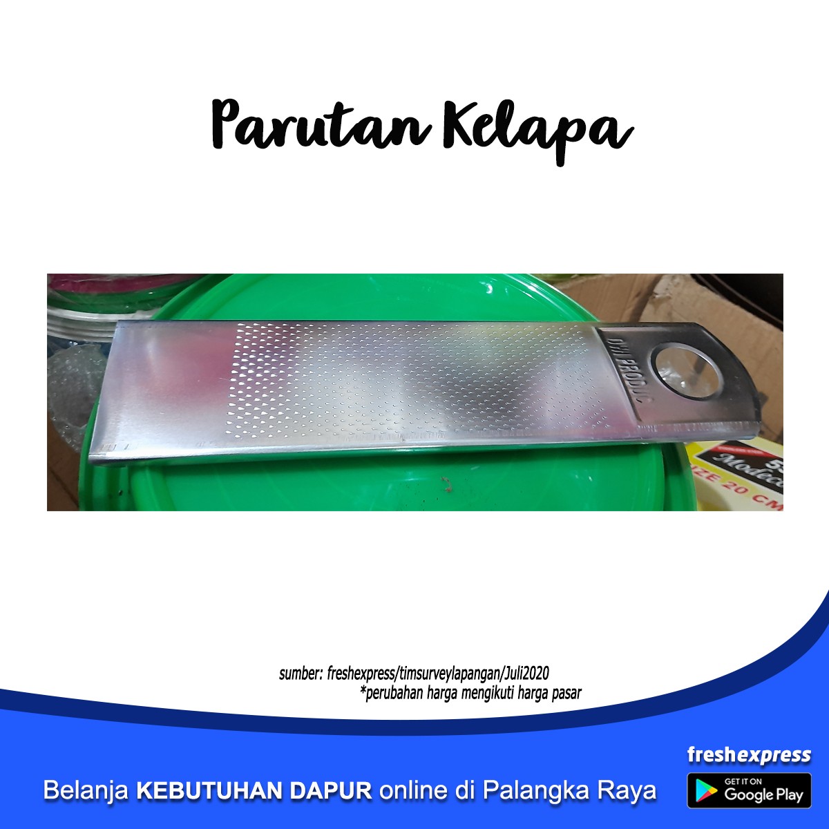 Parutan Kelapa Ukuran Sedang