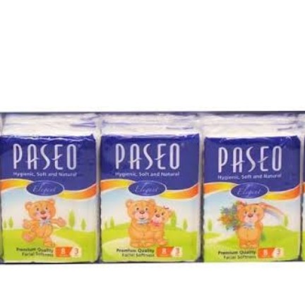 Paseo Elegant Beruang 8 Sheet 3 Ply