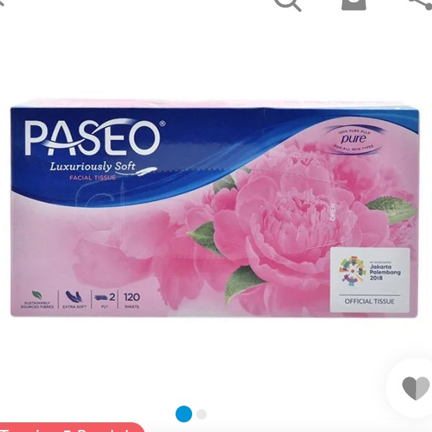 Paseo Kotak Pure Sofp 120 Sheet