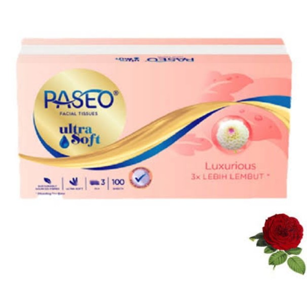 Paseo Ultra Soft 100 sheet 3 Ply