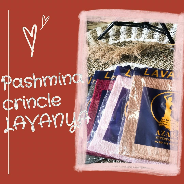 Pashmina Crincle Lavanya