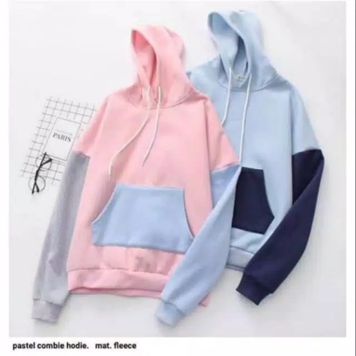 Pastel combie hoodie