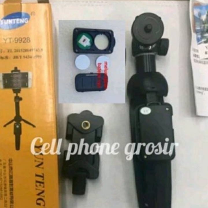 Pastikan Asli YUNTENG YT-9928 Tongsis Bluetooth Monopod 4