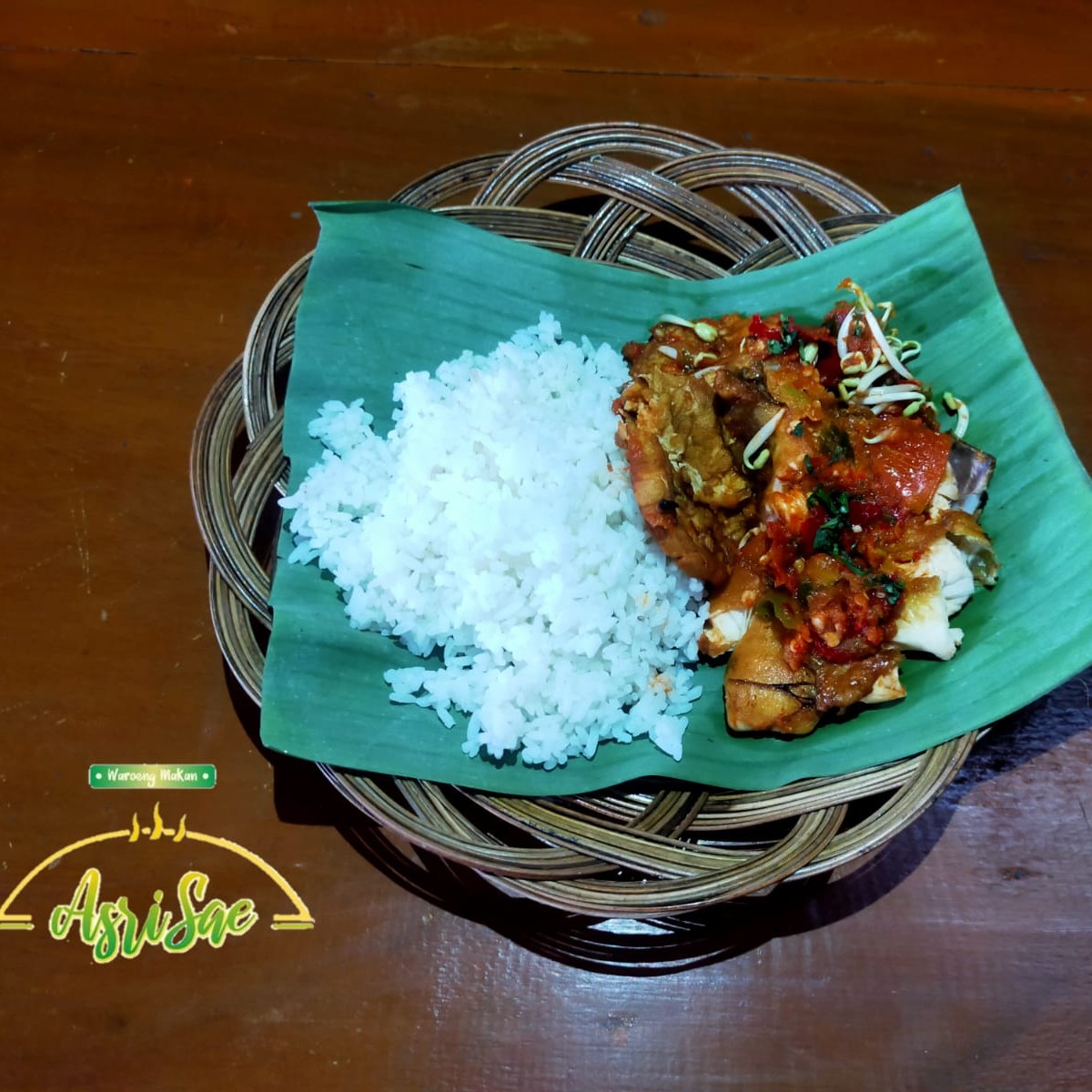 Pecak Ayam Dan Nasi