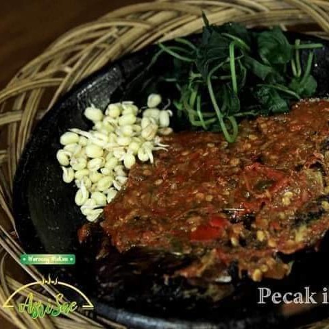 Pecak Ikan Ani2  Nasi  sayur asem