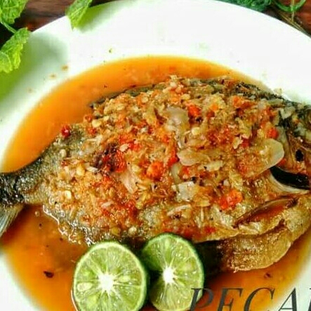 Pecak Ikan Bawal 