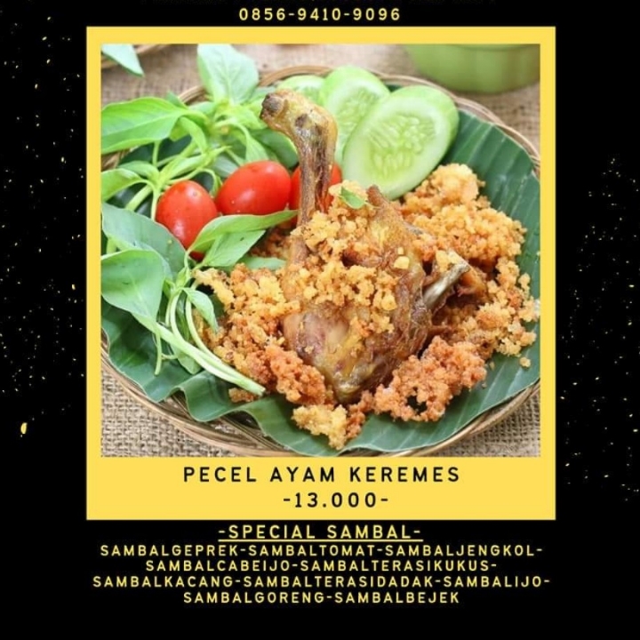 Pecel Ayam Keremes Crispy