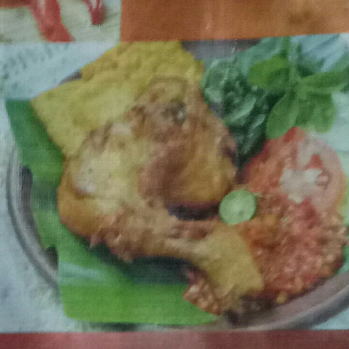 Pecel Ayam Tanpa Nasi