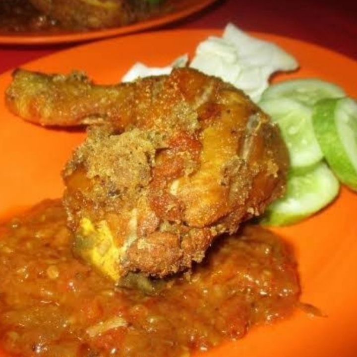 Pecel Ayam tanpa nasi