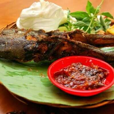 Pecel Lele Plus Nasi