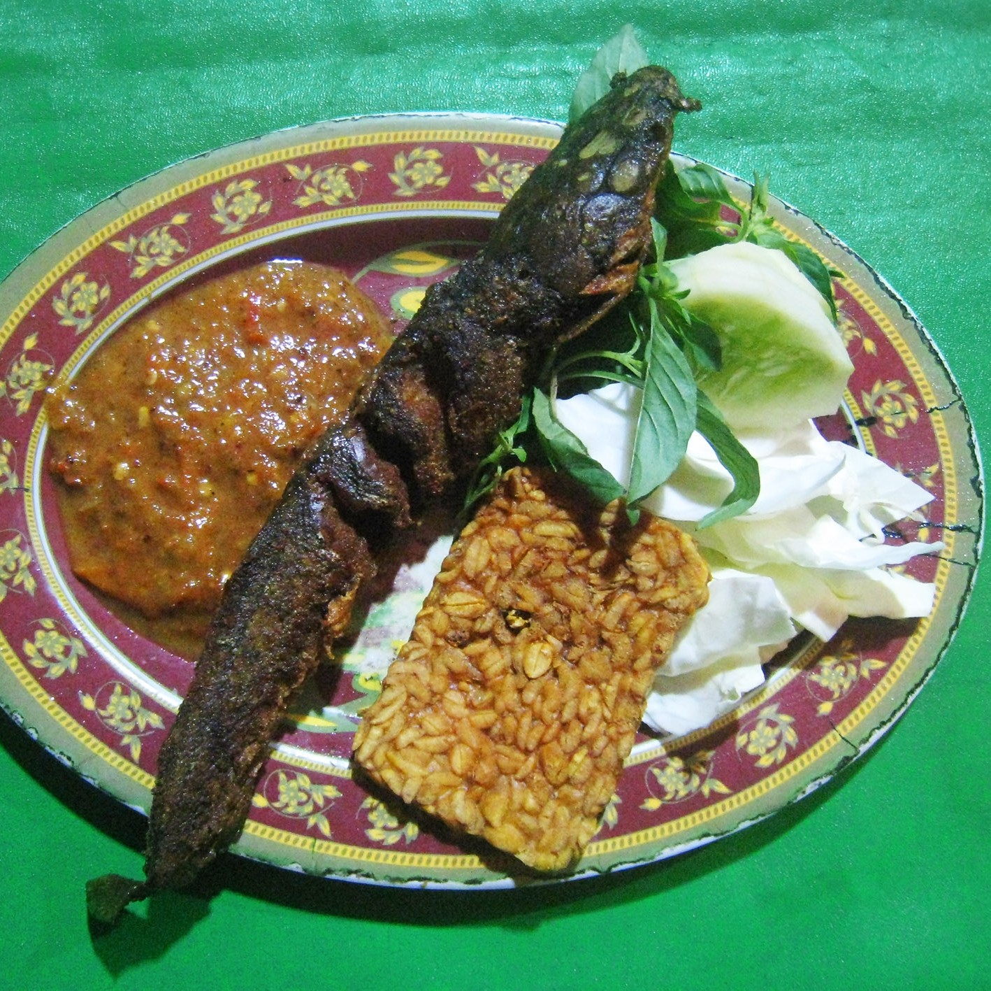 Pecel Lele Tanpa Nasi