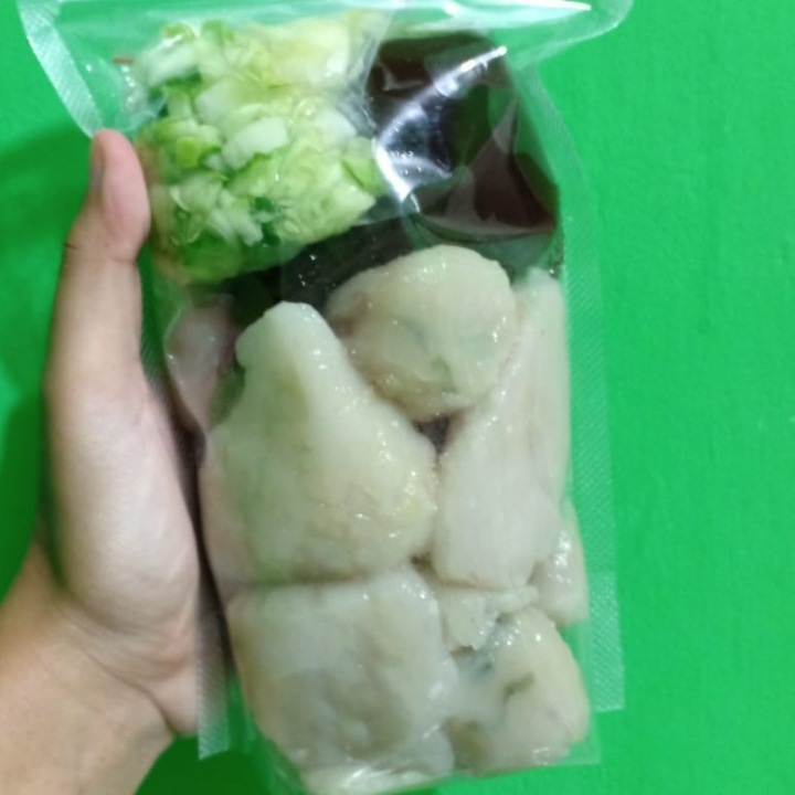 Pempek Mentah Campur Isi 9 