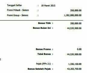 Penghasilan 40.000.000 perbulan