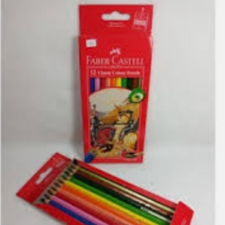 Pensil Warna Faber Castel Classic Panjang 12