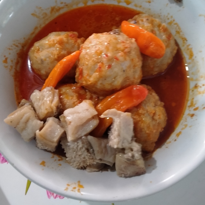 Bakso Pentol Babat Pedas