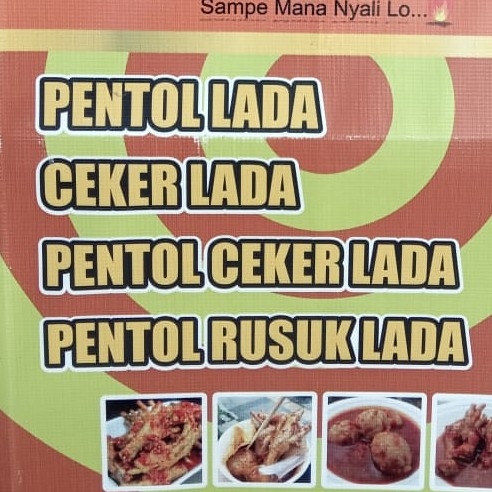 Pentol Ceker Lada 