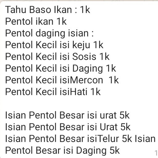 Pentol Daging Isi Keju