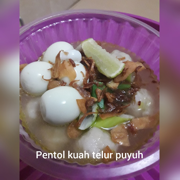 Pentol Kuah Telur Puyuh