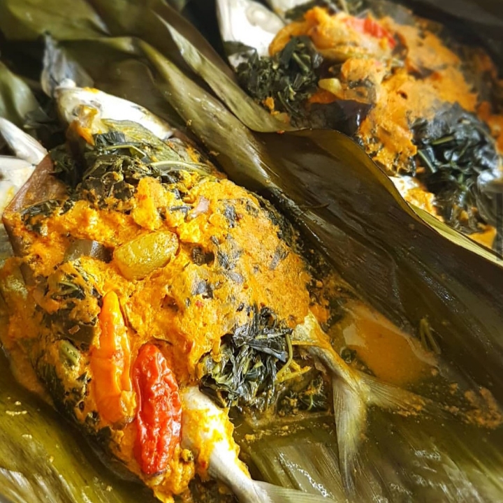 Pepes Ikan Patin 