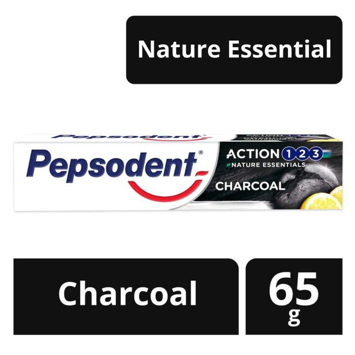 Pepsodent Action 123 Charcoal 65g