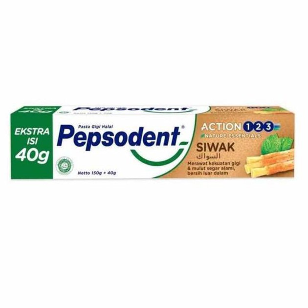 Pepsodent Action 123 Siwak 150g