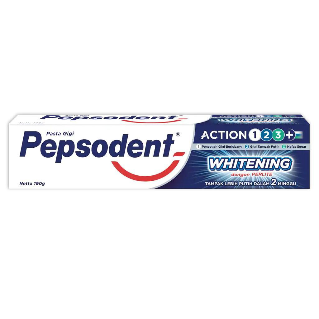 Pepsodent Plus Whitening 190g