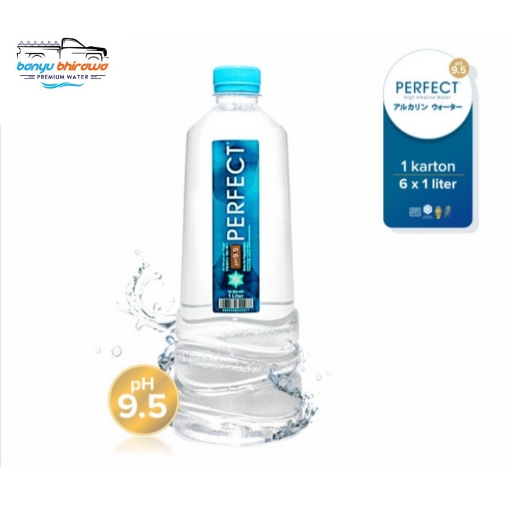 Perfect Water Ph95 1 Liter X 6 Botol