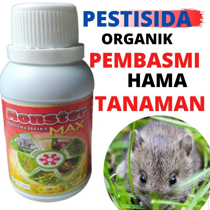 Pestisida Pembasmi Tikus Pestisida Organik Hama Padi MONSTER MAX Oba