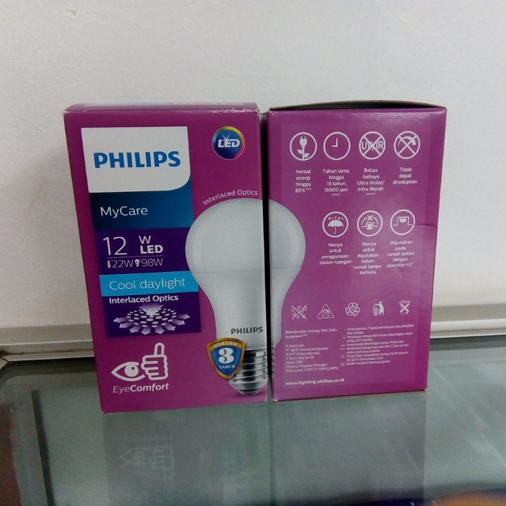 Lampu Philips LED 12 Watt 3