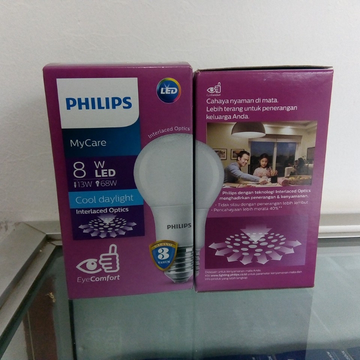 Lampu Philips LED 8 Watt 2