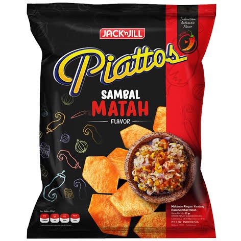 Piattos Sambal Matah 120g Snack