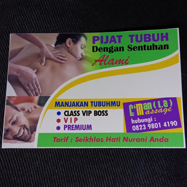 Pijat Tubuh Dengan Sentuhan Alami