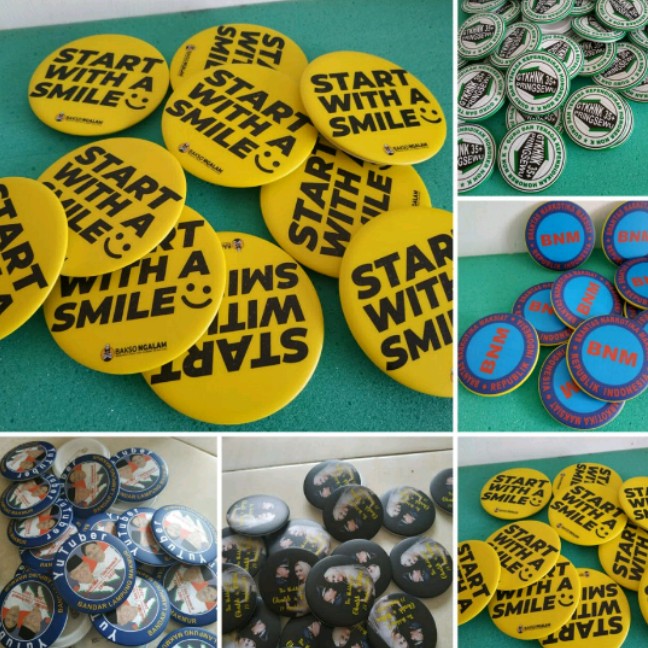 Pin Bros Desain sendiri