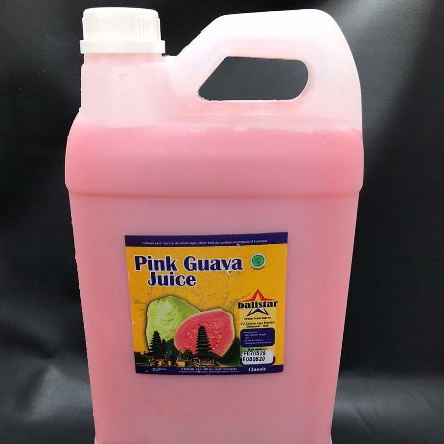 Pink GUAVA Juice 5 Liter