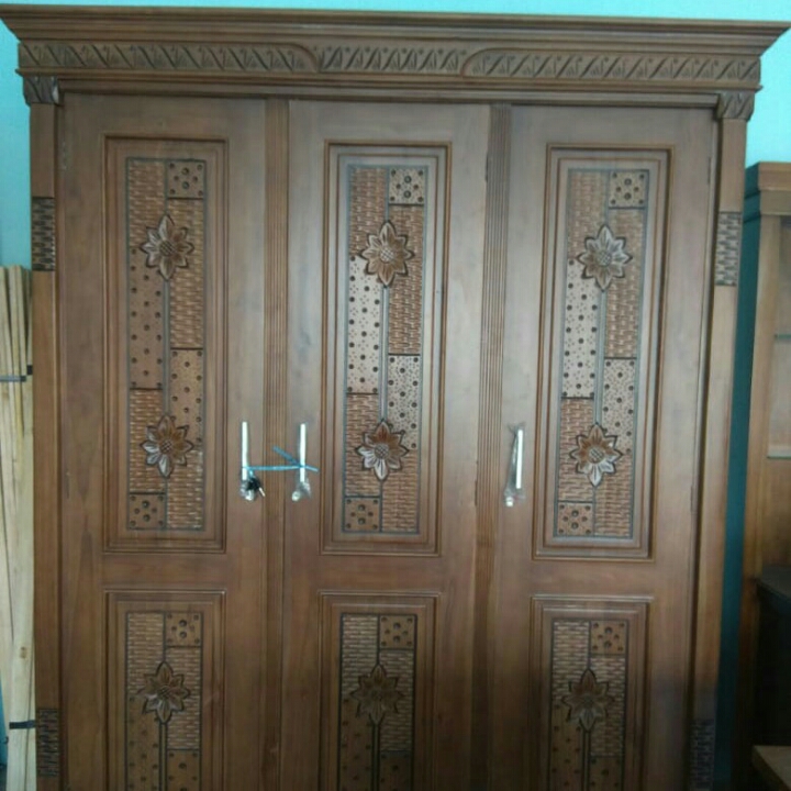 Pintu 3 janoko ukir 