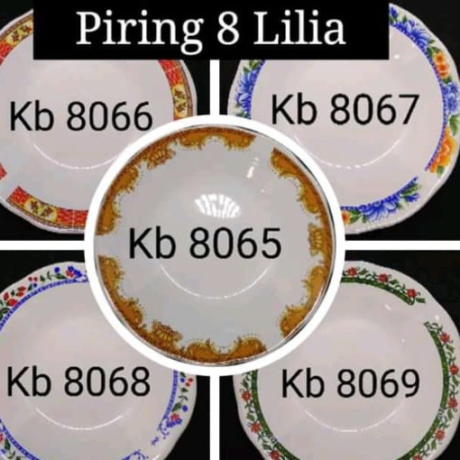 Piring Makan Lilia