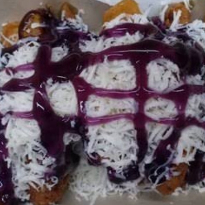 Pisang Bakar Bluberry Keju