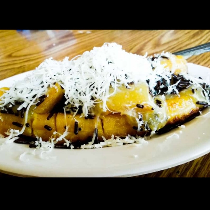 Pisang Bakar Cokelat Keju Spc