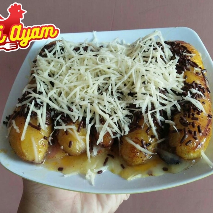 Pisang Bakar Coklat Keju