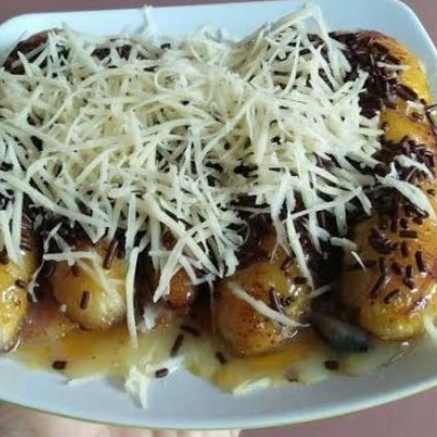 Pisang Bakar Coklat Keju