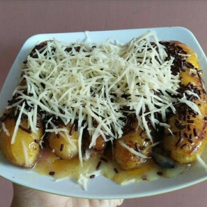 Pisang Bakar Coklat Keju