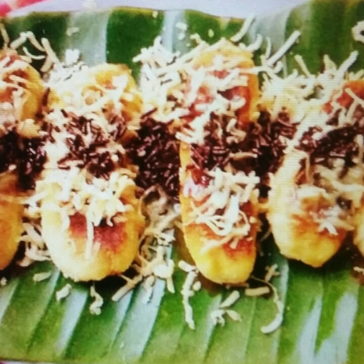 Pisang Bakar Coklat Keju Susu