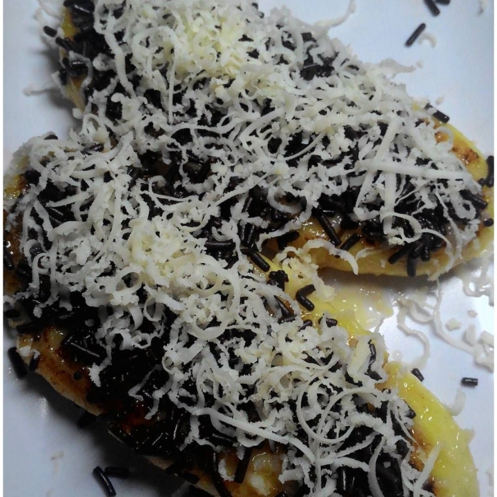 Pisang Bakar Keju