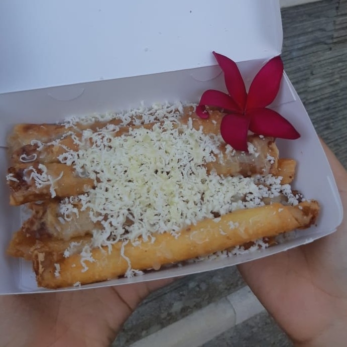 Pisang Bangroma Toping Keju