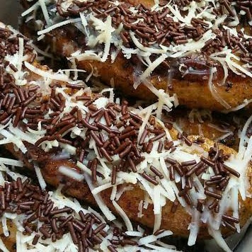 Pisang Cokelat Crispy